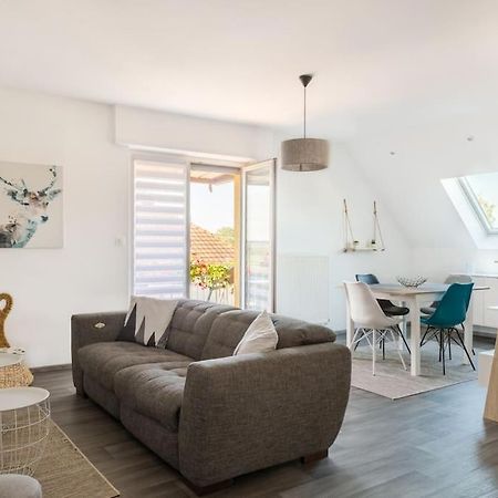 Appartement Climatise 70 M2, Proximite De Colmar Sainte-Croix-en-Plaine Εξωτερικό φωτογραφία