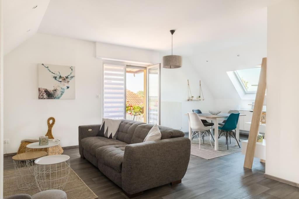 Appartement Climatise 70 M2, Proximite De Colmar Sainte-Croix-en-Plaine Εξωτερικό φωτογραφία